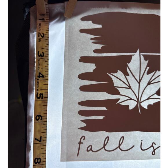 New Heat Transfer For Craft T-Shirt Making Fall is in The Air Great for Gifts - Picture 2 of 5